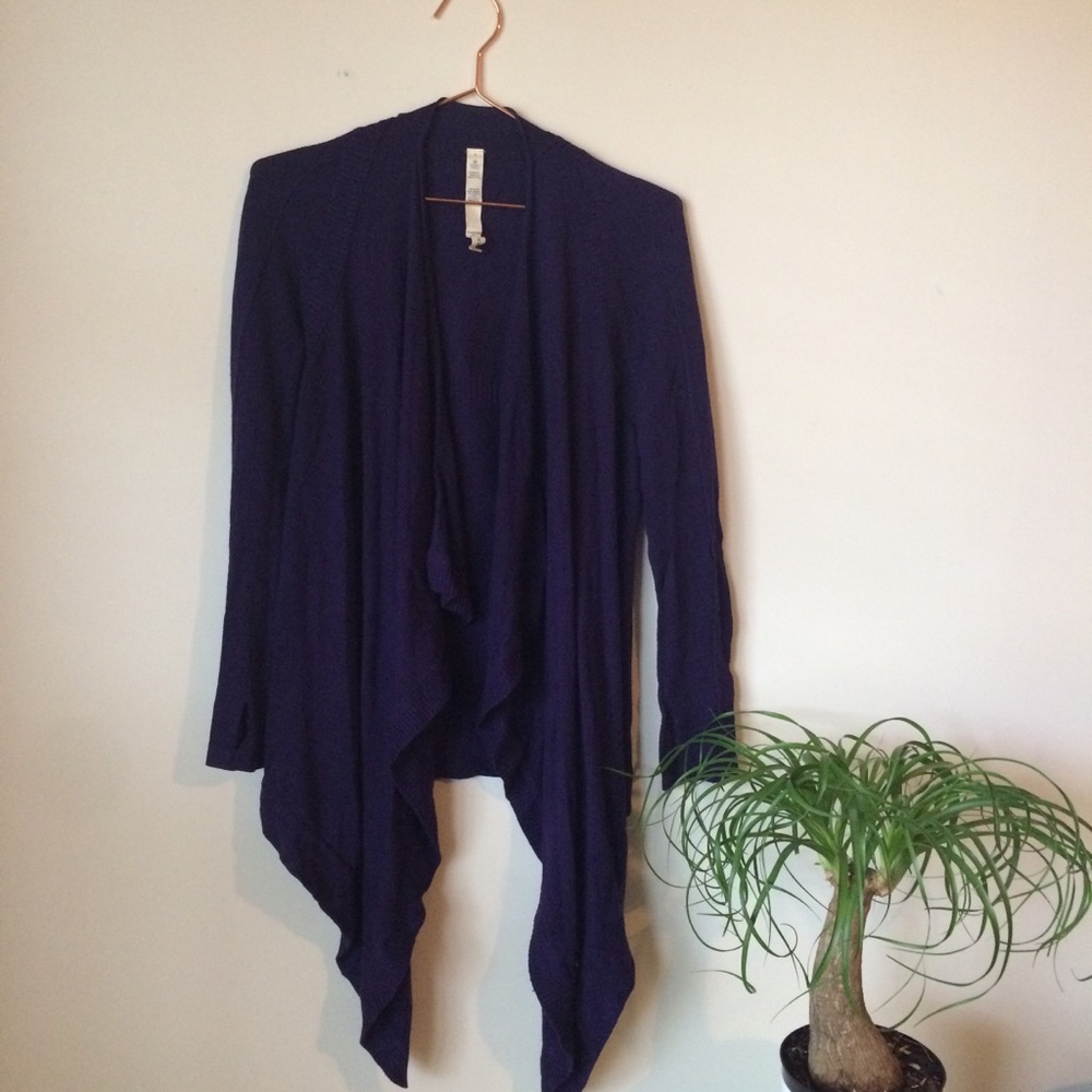 LuluLemon wrap sweater - made with cashmere